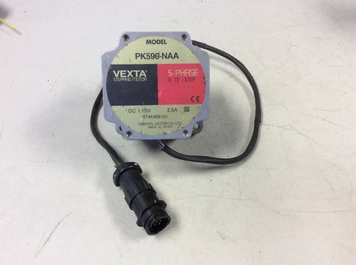 Vexta PK596-NAA 1.15 VDC 2.8 Amp Stepping Motor 5 Phase 0.72 Step PK596NAA (TBI)
