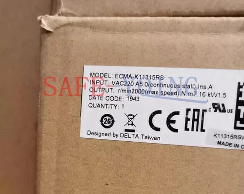 1PC DELTA Servo Motor ECMA-K11315RS New