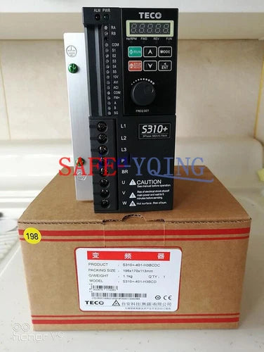 1PCS NEW TECO S310+-401-H3BCDC inverter 380V 0.75KW