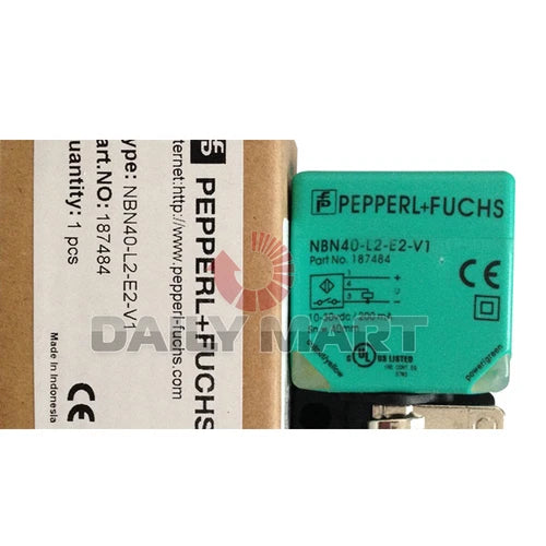 New Pepperl+Fuchs NBN40-L2-E2-V1 INDUCTIVE PROXIMITY SENSOR SWITCH 200mA PNP/NO