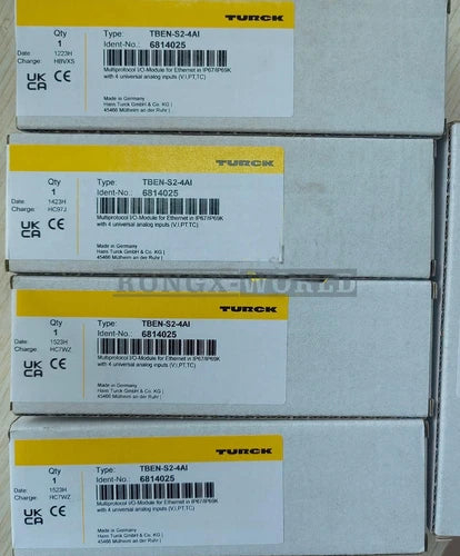 ONE NEW Turck Module TBEN-S2-4AI
