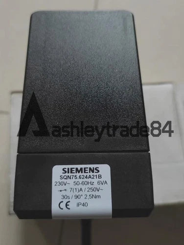 ONE new Siemens actuator SQN75.624A21B
