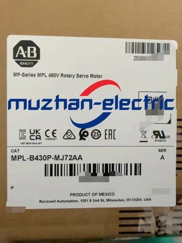 Allen Bradley MPL-B430P-MJ72AA Servo Motor New MPL B430P MJ72AA Fast Shipping