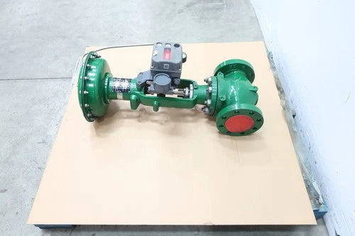 Fisher ET 657 Size 40i Dvc6200hw2 Pneumatic Steel Flanged Control Valve 3in 300