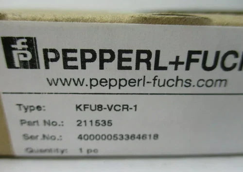 NEW KFU8-VCR-1 PEPPERL+FUCHS 211535