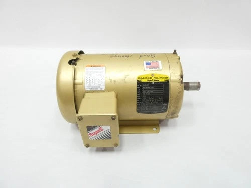 Baldor EM3555T Ac Motor 2hp 3490rpm 208-230/460v-ac 3ph 145t