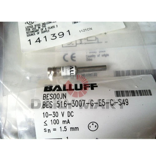 NEW BALLUFF BES 516-3007-G-E5-C-S49 Inductive Sensors, 1.5MM Range, Shielded
