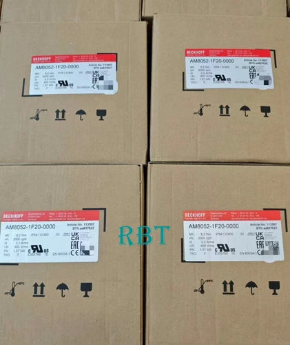 Beckhoff AM8052-1F20-0000 Servo Motor Brand New fedex or DHL