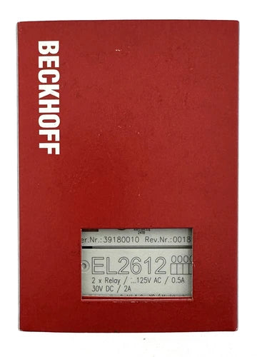 Beckhoff EL2612 - 2 Canais-Rel¨¦-Sa¨ªda - EL2612 - NOVO