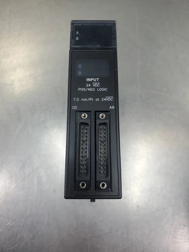 GE Fanuc IC693MDL655G 24VDC Pos/Neg Fast Logic Input Module.               3D-47