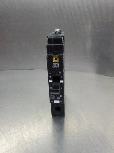 SQUARE D EJB16015 15A 347V CIRCUIT BREAKER.                                4E-36