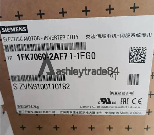 1PCS NEW SIEMENS SERVO MOTOR 1FK7060-2AF71-1FG0