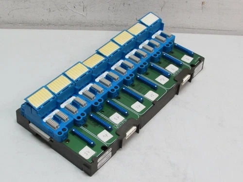 Delta V Emerson Fisher-Rosemount KJ4101X1-BA1 IS 8 Wide Carrier Slot Rack Excellent