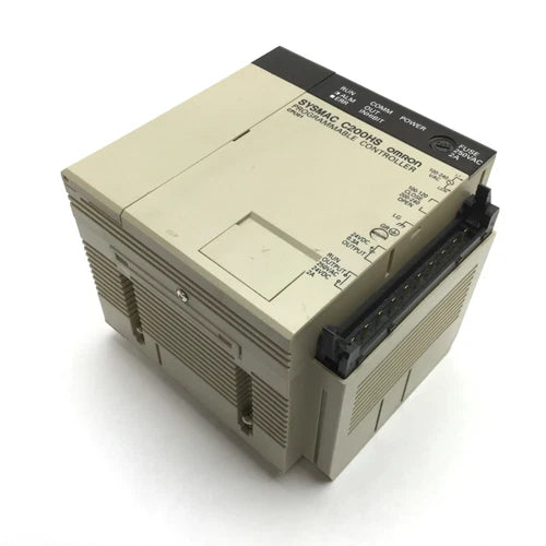 Omron C200HS-CPU01-E PLC CPU Module Unit, 100-120/200-240VAC *Missing Terminals*