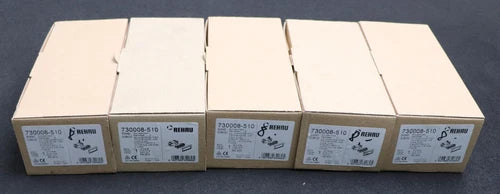 REHAU 5x 3-fach Schutzkontakt-Steckdose Art.Nr. 730008-510 2-pol. vorverdrahtet