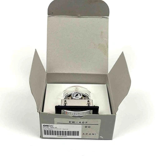 Fujita Profil-Messinstrument EW-40F 100?A DC Kernmagnet-Messwerk, analog, OVP