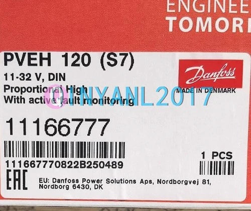 1PC New Danfoss PVEH120(S7) 11166777 Proportional Valve