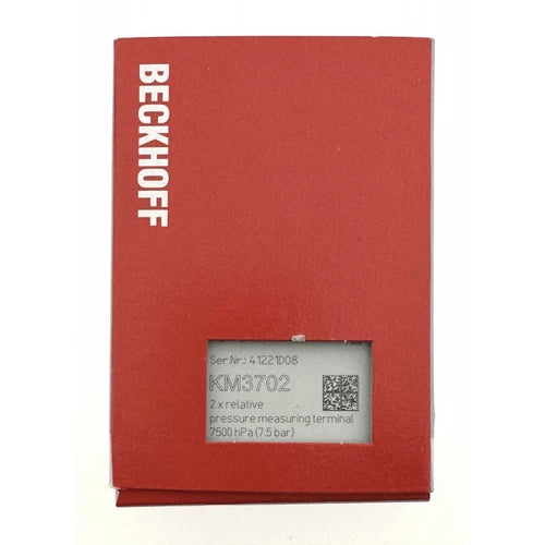 Beckhoff EtherCAT Terminal, 2-Channel Analog Input - KM3702 - NEU