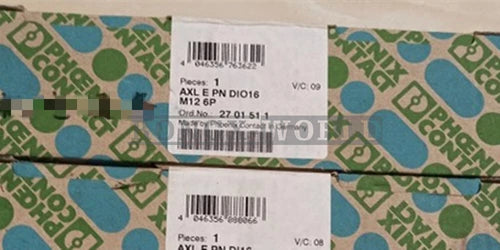 One New Phoenix Contact Module AXL E PN DIO16 M12 6P 2701511