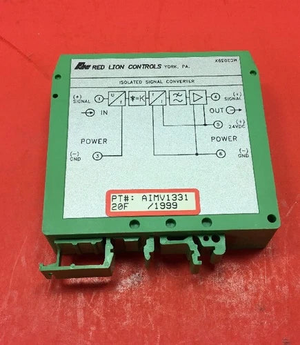 Red Lion AIMV1331 Isolated Signal Converter.  3A