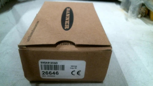 BANNER ENGINEERING SM2A912CQD VALU BEAM 26646 24-250VAC -FREE SHIPPING