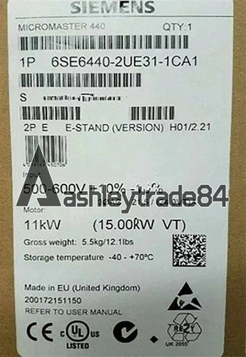 1PCS NEW SIEMENS 6SE6440-2UE31-1CA1 6SE6 440-2UE31-1CA1