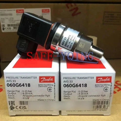One NEW Danfoss AKS33 060G6418 pressure transmitter