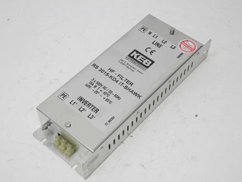 KEB Netzfilter HF-Filter RS 3015-KD4 IT-Shawk 3x500V AC 50-60Hz 15A