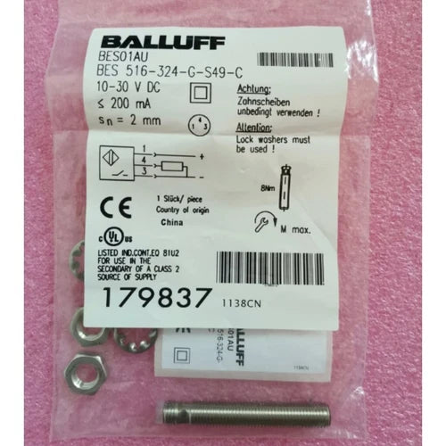 1PC New BALLUFF BES 516-324-G-S49-C Proximity Switch Sensor