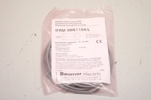 BAUMER ELECTRIC IFRM 08N1104/L N?herungsschalter induktiv IFRM08N1104/L OVP