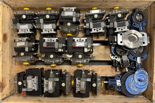 Keystone 796-012 Art¨ªculos (20x) Absperrklappen + Neum. Stellantriebe