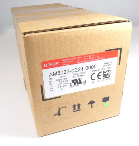 Beckhoff AM8023-0E21-0000 | Servomotor 1,20 Nm | Variante wEyz | 8000 rpm | OVP