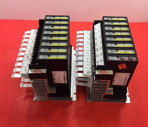 RELIANCE ELECTRIC AUTOMATE I/O CONTROLLER #45C1A W/CARDS (Lot of 2)        3E-14