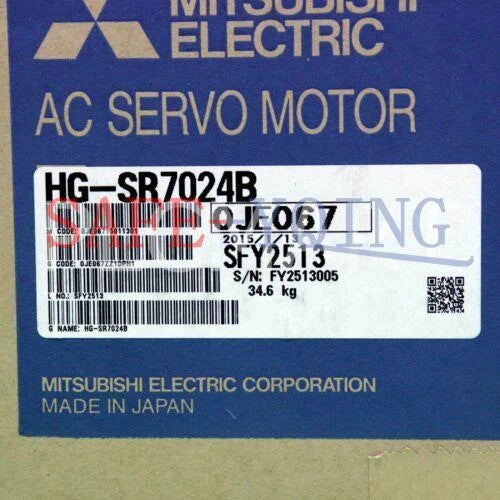 1PCS NEW Mitsubishi Servo Motor HG-SR7024B HGSR7024B