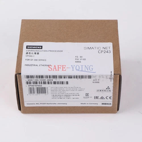 ONE SIEMENS 6GK7243-1EX01-0XE0 Ethernet Module 6GK7 243-1EX01-0XE0 NEW