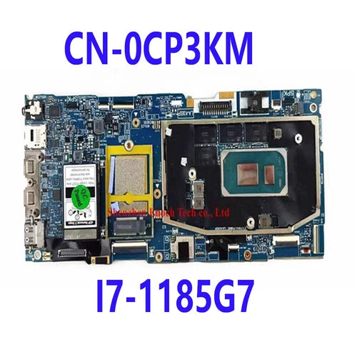For Latitude 9420 Laptop Motherboard FDB41 LA-K161P I7-1185G7 CPU 0CP3KM #E10