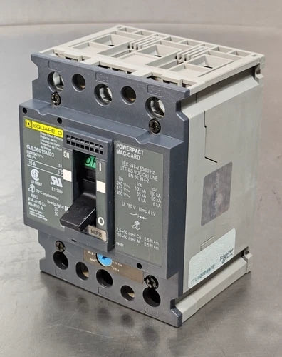 Square D GJL36015M03 PowerPact Mag-Gard Circuit Breaker, 15A, 480V       Loc4D45