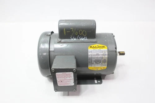 Baldor L3509 Ac Motor 56/56h 1hp 3450rpm 115/208-230v-ac 1ph