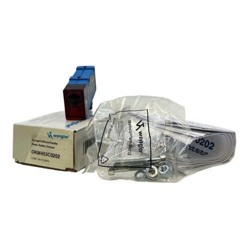 Wenglor OKM453C0202 Spiegelreflexschranke IP67 10 ... 30V DC 2kHz 4-polig  2,5 V