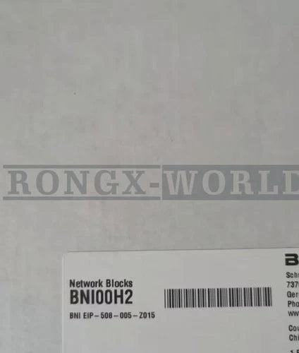 1PC BALLUFF BNI00H2 BNI EIP-508-005-Z015 Module New