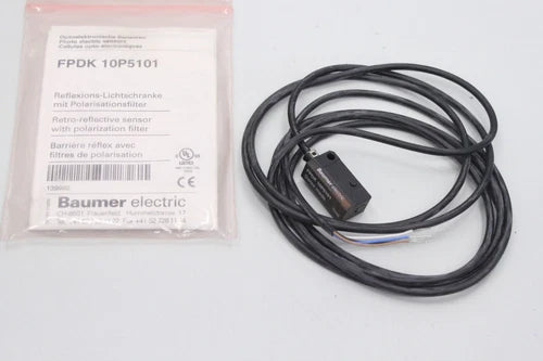 BAUMER FPDK 10P5101 S35A Einweg Lichtschranke Empf?nger FPDK10P5101/S35A OVP