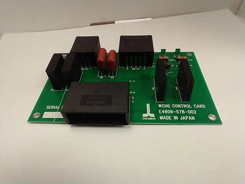 Okuma  E4809-578-002 main WCHG contactor control Card GHA-116
