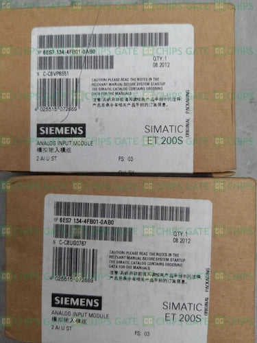 1 pe?a nova em folha Siemens 6ES7 134-4FB01-0AB0 6ES7134-4FB01-0AB0