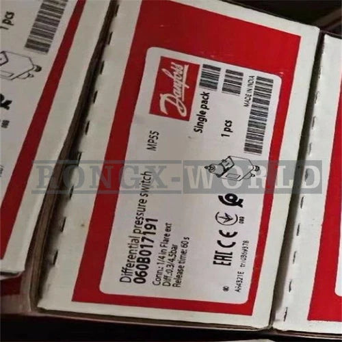 ONE DANFOSS MP55 060B017191 differential pressure switch NEW