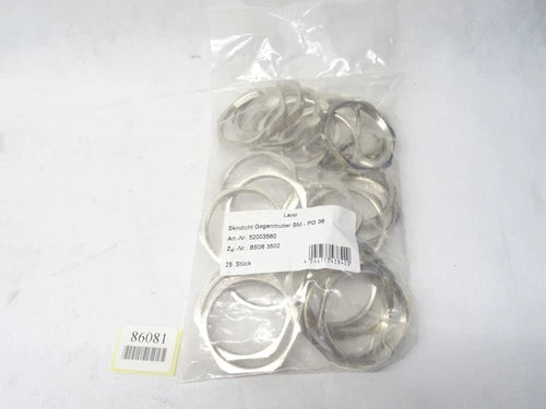 Lapp Skindicht Gegenmutter SM-PG36 / 52003560 / Inhalt : 25 St¨¹ck Neu OVP