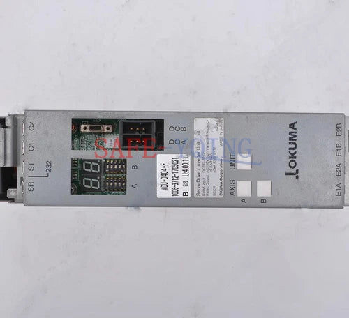 ONE used Okuma MDU-0404-F 2-axis SERVO DRIVE / INVERTER UNIT
