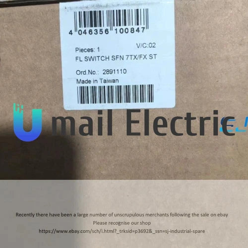 Brand new PHOENIX FL SWITCH SFN 7TX/FX ST 2891110 Switchboard 2891110