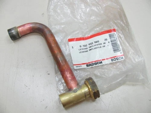 RADSON Bosch 8722933508 L¨¹ftungsrohr Entl¨¹ftung rohr 4010009596240 OVP