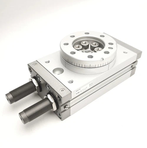 SMC MSQB100R Rotary Rack & Pinion Table, 190¡ã Range, 32mm Bore, Rc 1/8, *Dents*