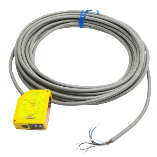 Banner Q50BVI L-GAGE LED Measurement Sensor, 100-300mm Range, 15-30VDC, 4-20mA